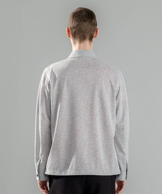 JOSEPH HOMME 新素材【洗える/通気性】ヨシタレース　ジップアップブルゾン ライトグレー系