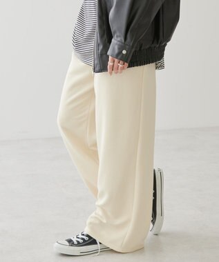 AMERICAN HOLIC ワイドスウェットパンツ Ivory