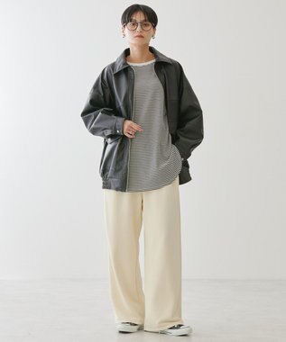 AMERICAN HOLIC ワイドスウェットパンツ Ivory