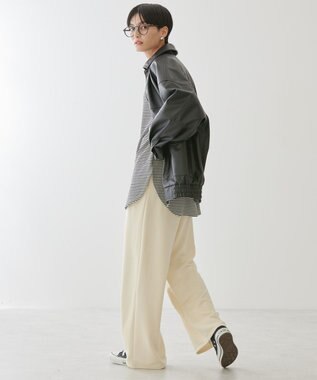 AMERICAN HOLIC ワイドスウェットパンツ Ivory