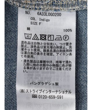 Green Parks ウエスタンＢｉｇデニムシャツ Indigo