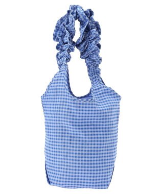 AMERICAN HOLIC ギンガムフリルバッグ Sax