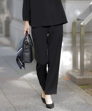 J.PRESS LADIES S 【セットアップ対応】セラテリーダブルクロス テーパード パンツ