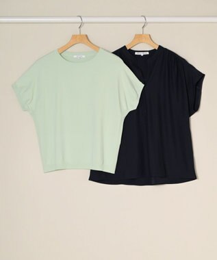 ONWARD Reuse Park スタッフおすすめ！トップスSET商品/サイズ38【23区】ニット春夏×【23区】ブラウス春夏