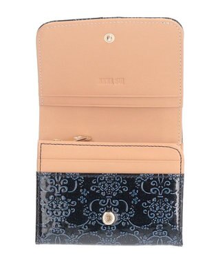 ANNA SUI ルーミー 二つ折り財布 ネイビー