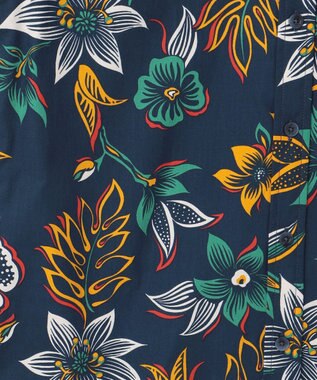 JOSEPH ABBOUD 【ハワイの老舗アロハブランドとコラボ】KAHALA ALOHA　アロハ シャツ ネイビー系6