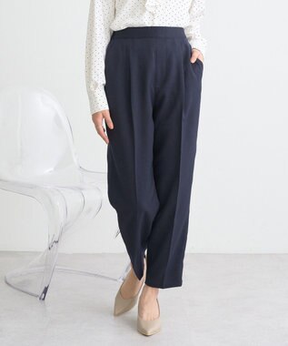 earth music&ecology テーパードパンツ Navy