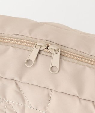 LA BAGAGERIE 【maison vert】 【超軽量！】キルティングショルダーバッグ ベージュ