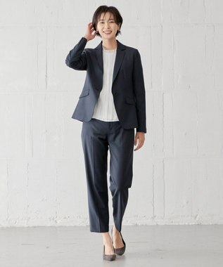 J.PRESS LADIES L BAHARIYE テーラード ジャケット ネイビー系