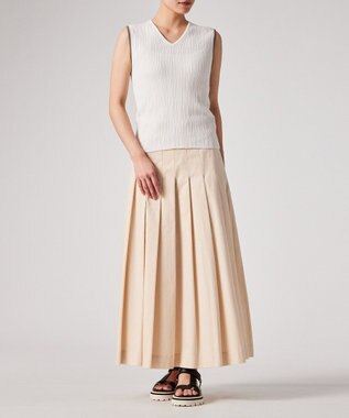 Paul Smith ストライプポイント Vネックニット オフホワイト