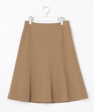 J.PRESS LADIES 【洗える】アルガンシルク スカート キャメル系