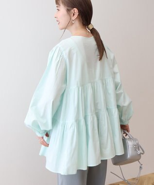AMERICAN HOLIC ティアードギャザーブラウス Mint