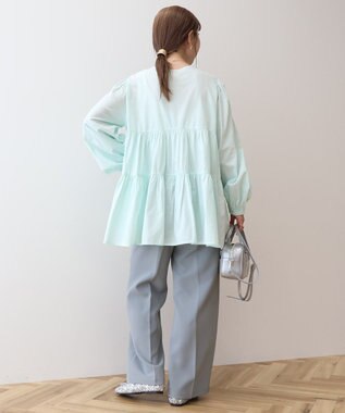 AMERICAN HOLIC ティアードギャザーブラウス Mint