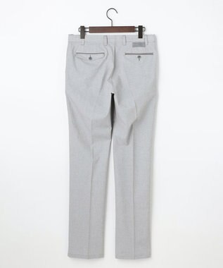 JOSEPH ABBOUD 【キングサイズ・ウエストも伸びる!オーガニックコットン使用】ムリネサマー パンツ ライトグレー系