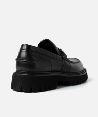 STEVE MADDEN 【MEN】GUSTAVO タンクソールビットローファー ブラック