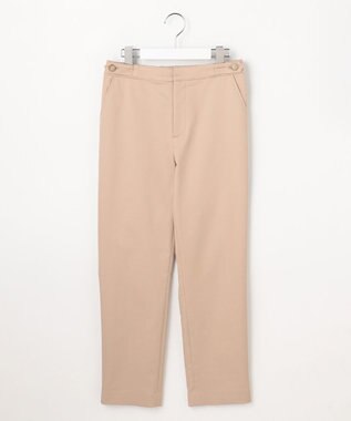 J.PRESS LADIES L 【WEB限定カラーあり】TCシャンブレーサテンST テーパード パンツ 【WEB限定】ベージュ系