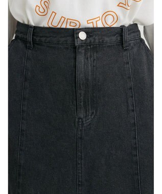 Green Parks ・ＳＵＧＡＲ　ＳＰＯＯＮ　デニムマーメイドスカート Black