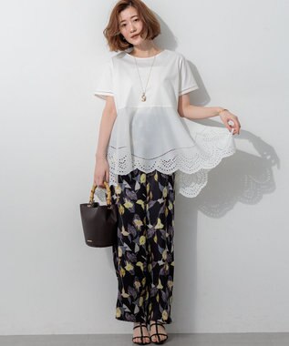 23区 【先行予約】バンブーハンドル 2WAY ミニマル バッグ ダークブラウン系