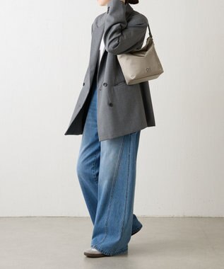 russet クラウズナイロン2WAYミニショルダーバッグ(CE-1683) Gray