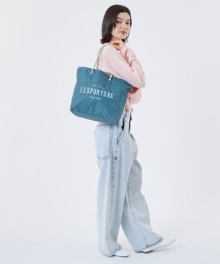 LeSportsac ML 2 WAY TOTE        /2ウェイブルーインディゴ/メレンゲ 2ウェイブルーインディゴ/メレンゲ