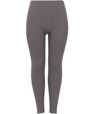 Wing あったかインナー オーガニックコットン混  やわらかくやさしい肌ざわり 【綿の贅沢オーガニック】 綿混 ボトム 足首丈 秋 冬 ER4831 ウイング／ワコール グレー