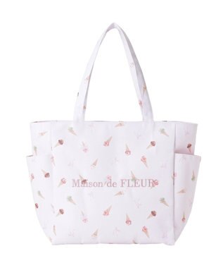 Maison de FLEUR サーティワン　サイドポケットトート Light Pink