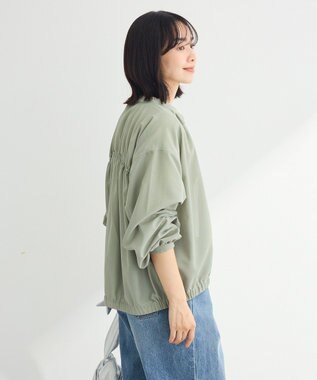 Green Parks イージーケア　シャツブルゾン Khaki