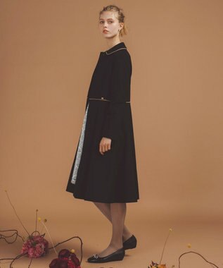 TOCCA 【消臭】BITTER CARAMEL CHOCOLATE ウールコート ブラック系