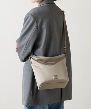russet クラウズナイロン2WAYミニショルダーバッグ(CE-1683) Gray