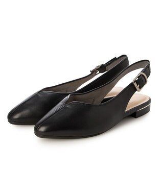 ing <ing>センターシームバックベルトパンプス