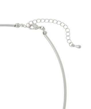 YECCA VECCA パールMIXパイプネックレス Silver