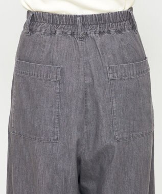 uncrave ライトデニム ワイドパンツ グレー