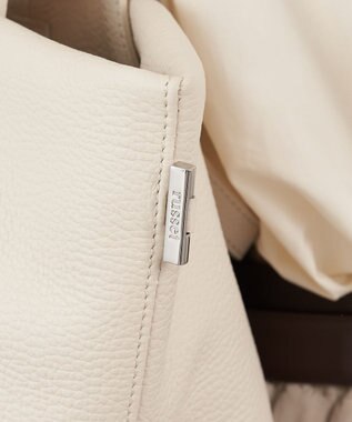 russet レザーダブルハンドルミニトート(CE-1638) Ivory