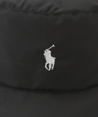 MOONBAT POLO RALPH LAUREN 刺繍 リップパラソルハット ブラック