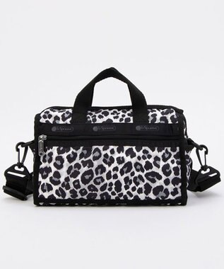 LeSportsac MINI DUFFEL CROSSBODY/ニュートラルレオパード ニュートラルレオパード