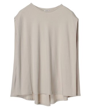 AMERICAN HOLIC 接触冷感フレンチスリーブカットチュニック Gray Beige