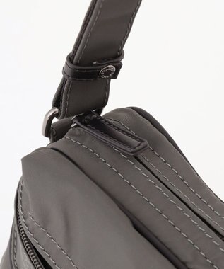 Y'SACCS 【Y’SACCS vous et】ナイロン×ポリウレタン ポシェット ダークグレー