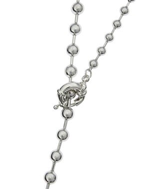 Green Parks ｅｖｅｒｙ　ｗａｌｋ．マルチウェイボールチェーンネックレス Silver