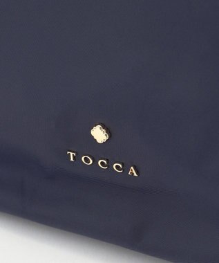 TOCCA 【撥水・A4サイズ対応】RIBBON BRICK A4TOTE トートバッグ ネイビー系