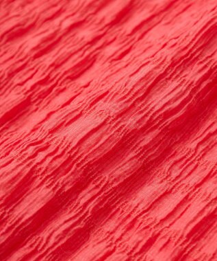 Green Parks シアーシャーリングフレンチスリーブシャツ Purple