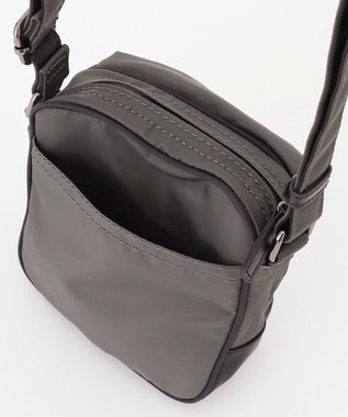 Y'SACCS 【Y’SACCS vous et】ナイロン×ポリウレタン ポシェット ダークグレー
