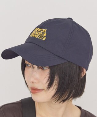 AMERICAN HOLIC リップストップロゴキャッフ Navy