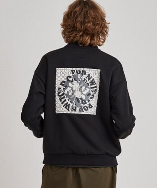 PW CIRCULUS 【MEN】グラフィックスウェット ブラック系