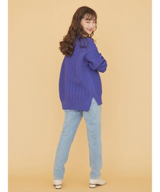 AMERICAN HOLIC エコカルットポコポコプルオーバー Purple