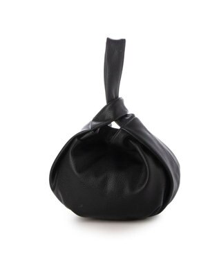 UNBILLION カシュカシュ cachecache / ラウンド型ワンハンドル手提げバッグ ブラック