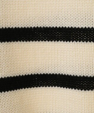 Green Parks 洗えるモックネックニットプルオーバー Off White