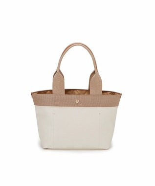 TOPKAPI 【ドラマ着用】【Breath TOPKAPI】RIPPLE リプル ロング ハンドル B5 トートバッグ アイボリー