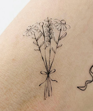 WEGO シンプルモチーフタトゥーシールA 柄4