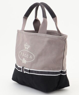 TOCCA 【選べる2種類のデザイン！】【大人百花掲載】MEMORIES of TOCCA CANVASTOTE キャンバストートバッグ グレー系
