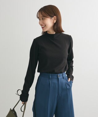 Green Parks ・Ｐｅｔｉｔ　Ｆｌｅｕｒ　ラメテレコハイネック Gray Mixture